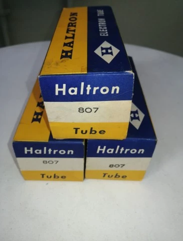 Haltron 807 Tubes [NOS] 3X